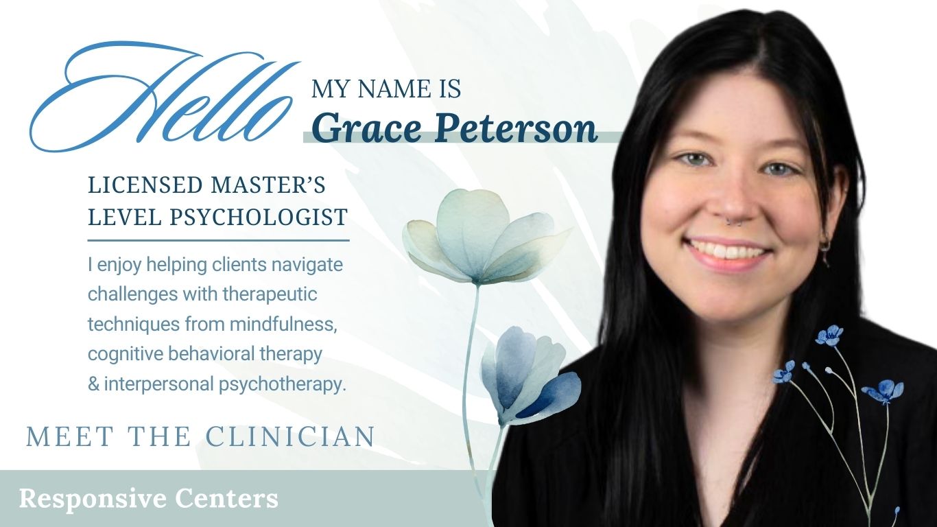 Meet The Clinician: Grace Peterson, LMLP;