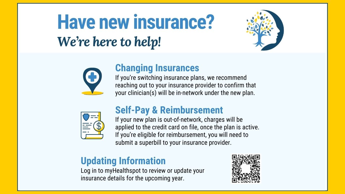 Got New Insurance? Let Us Know!;